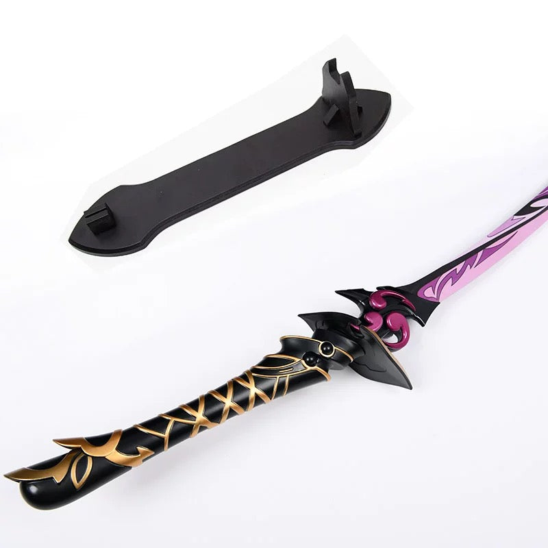 1:1 Raiden Shogun's Electro Sword Metal Prop