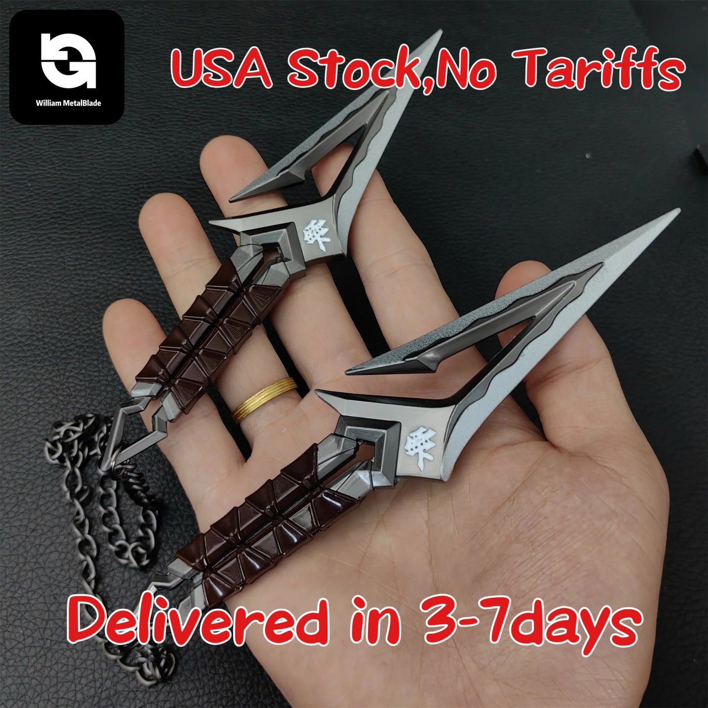 16CM/6.4" Kuronami no Yaiba Metal Replica USA Only