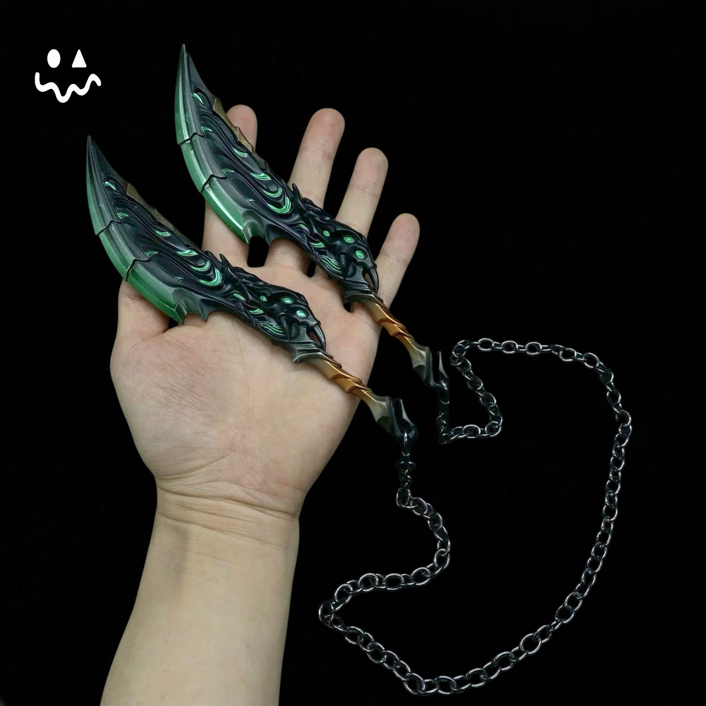 18.5CM/7.28'' Blades Of Primordia Metal Game Prop 4 Colors