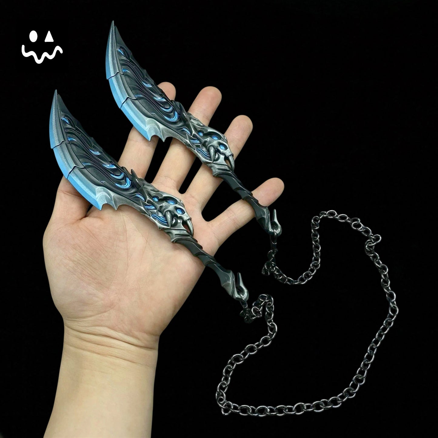 18.5CM/7.28'' Blades Of Primordia Metal Game Prop 4 Colors
