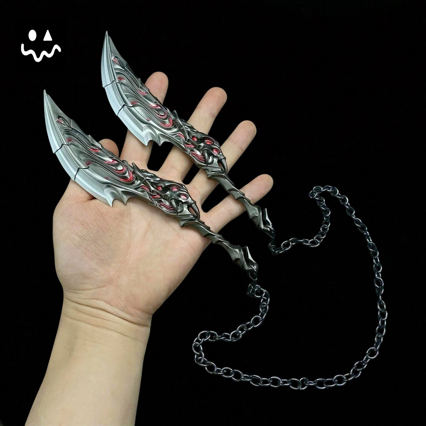 18.5CM/7.28'' Blades Of Primordia Metal Game Prop 4 Colors