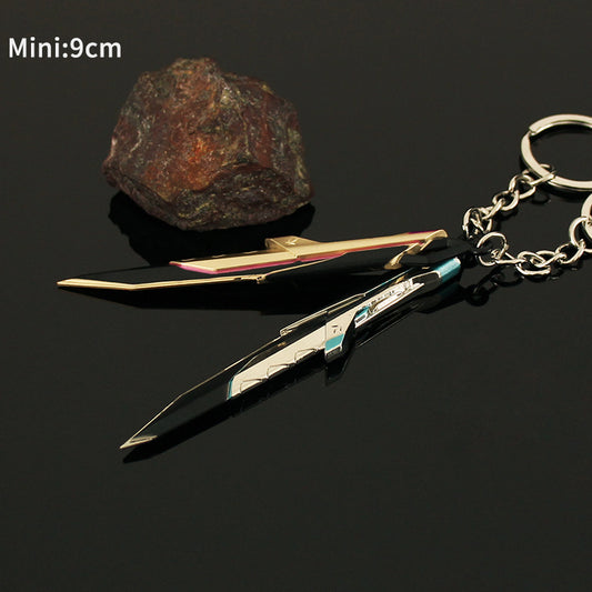 Metal XERØFANG Knife Keychain