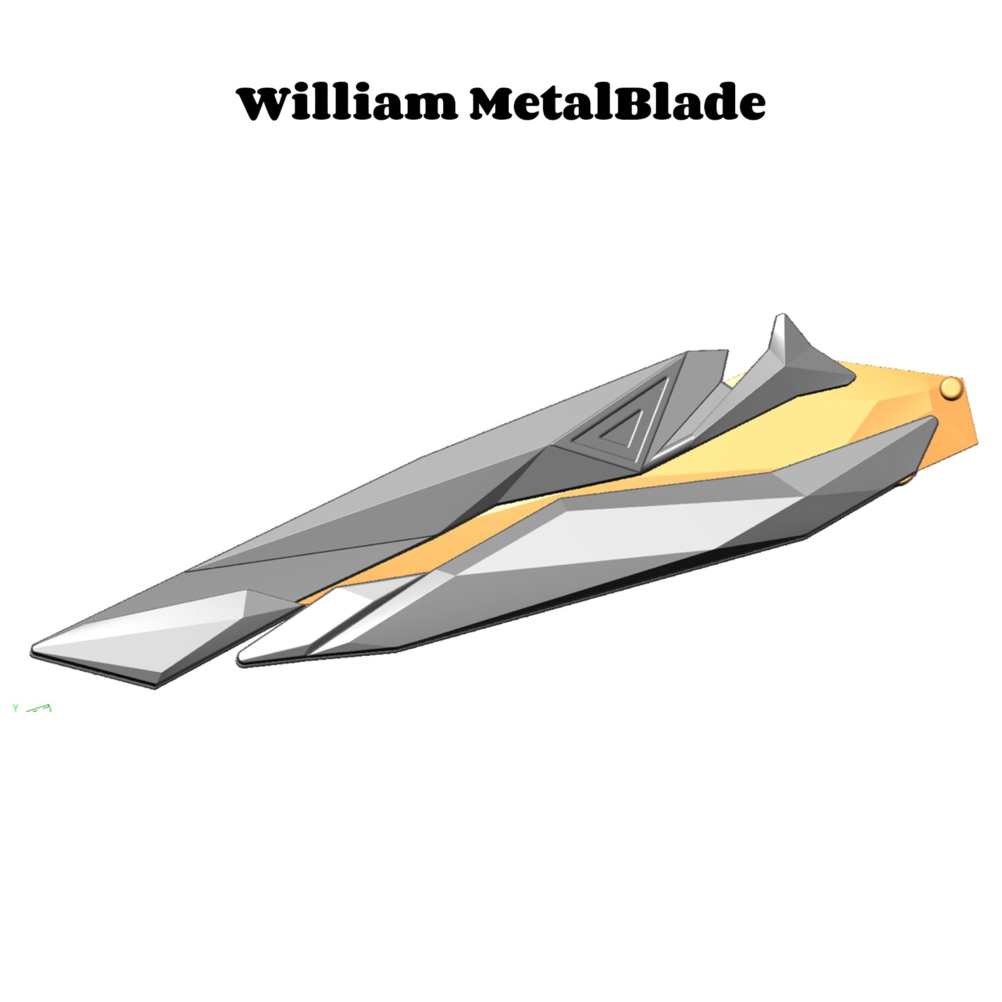 22CM/8.6" Metal Singularity Butterfly Trainer Blunt Knife