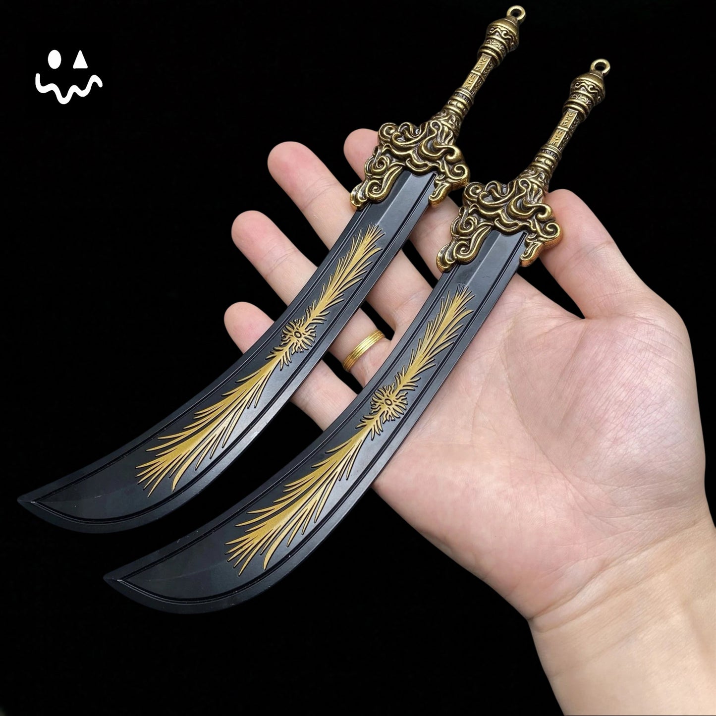 Metal ER Swords Weapons Mini Replica