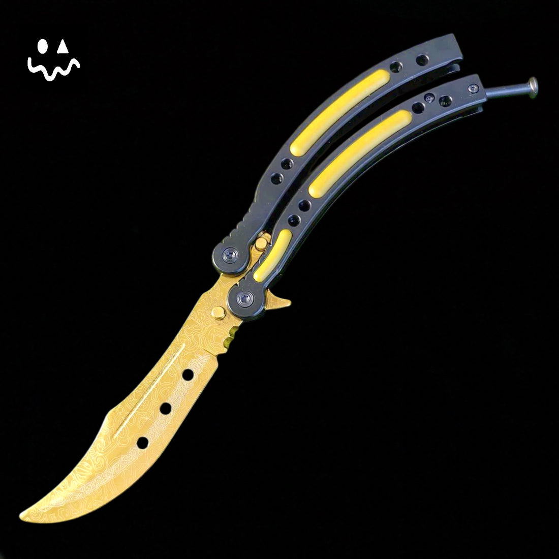 CS Balisong Blunt Blade Trainer Metal Replica Collection