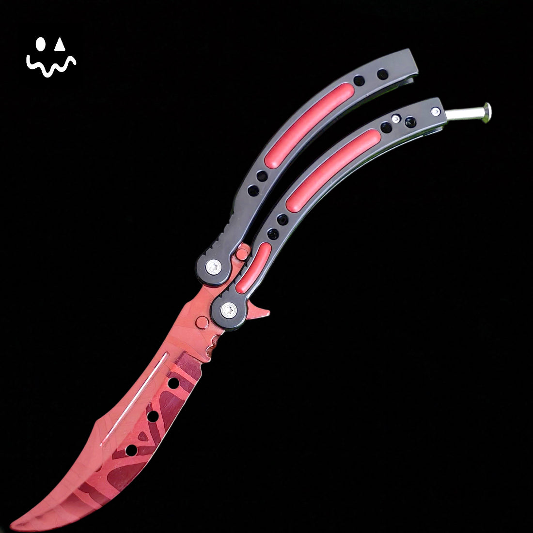 CS Balisong Blunt Blade Trainer Metal Replica Collection