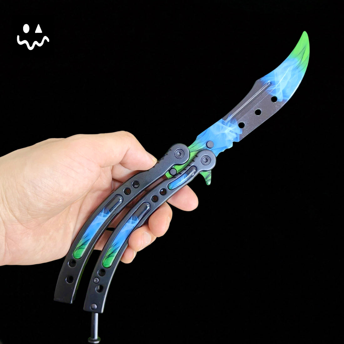 CS Balisong Blunt Blade Trainer Metal Replica Collection