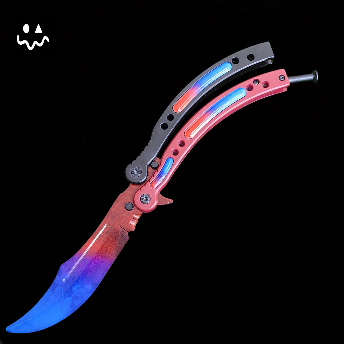 CS Balisong Blunt Blade Trainer Metal Replica Collection