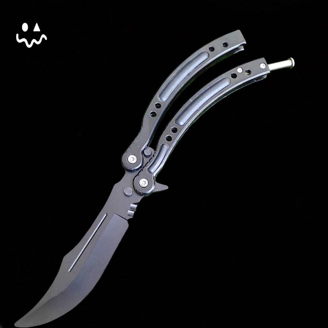 CS Balisong Blunt Blade Trainer Metal Replica Collection