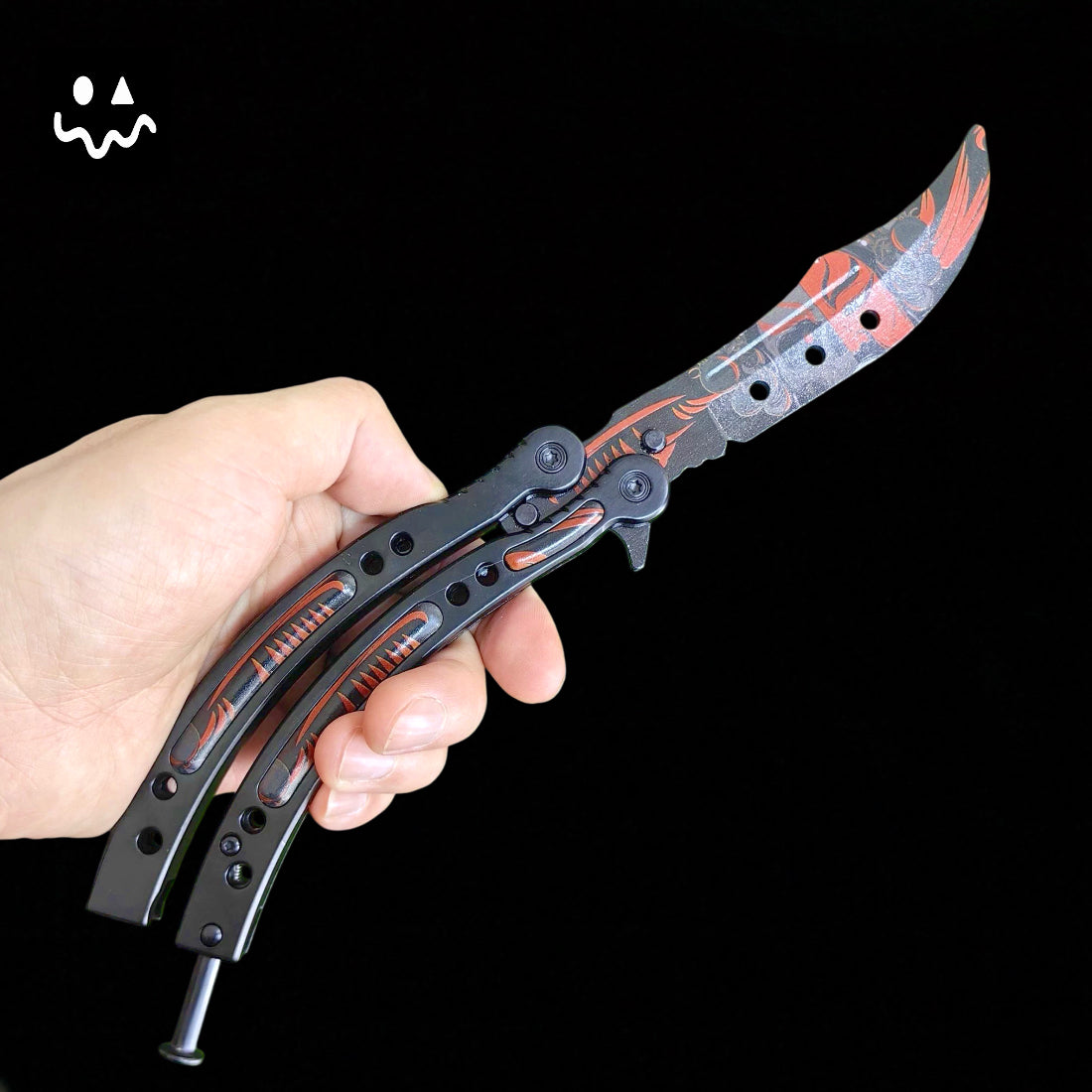 CS Balisong Blunt Blade Trainer Metal Replica Collection