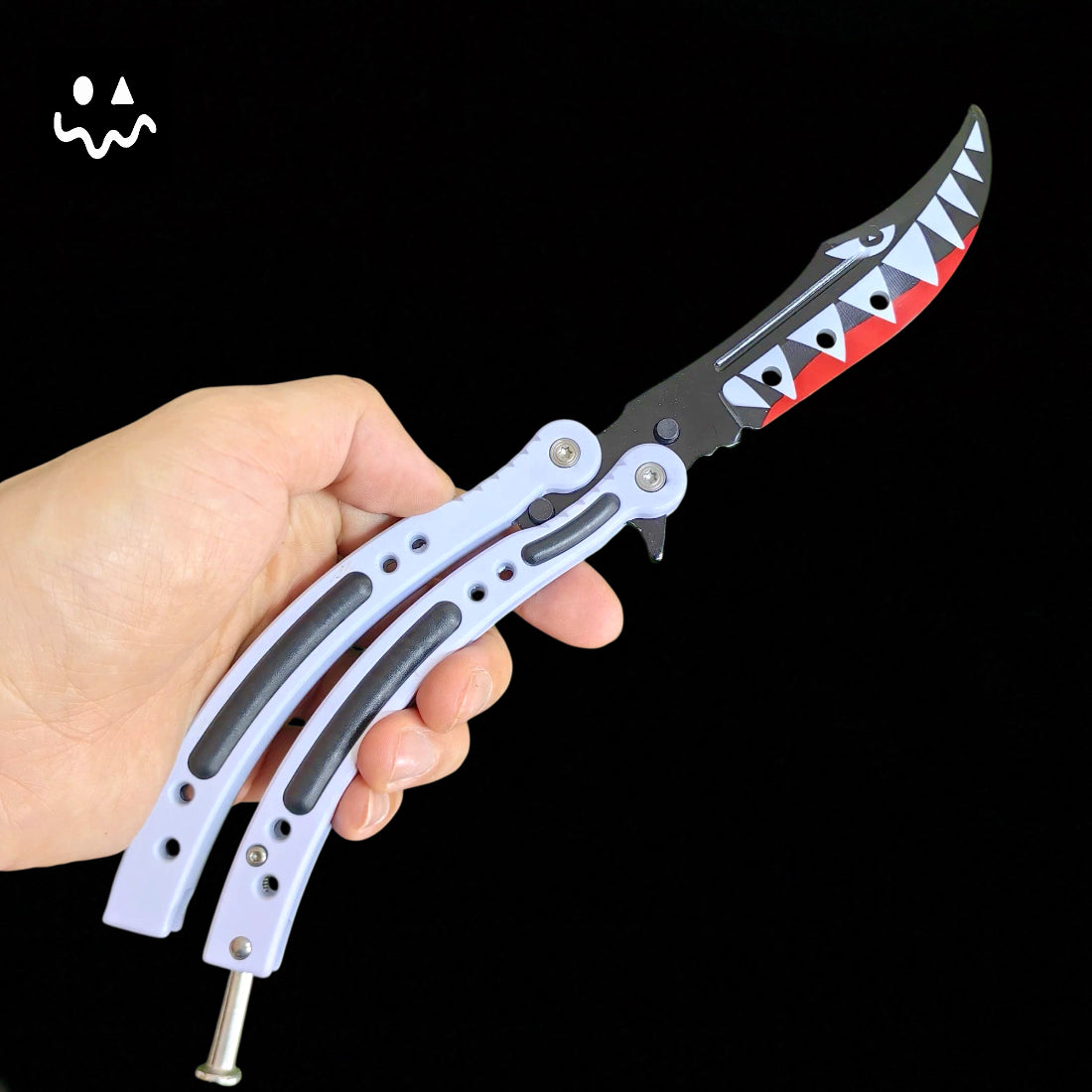CS Balisong Blunt Blade Trainer Metal Replica Collection