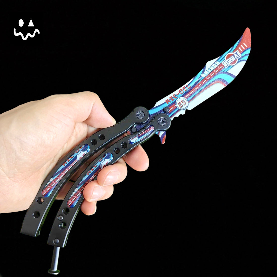 CS Balisong Blunt Blade Trainer Metal Replica Collection