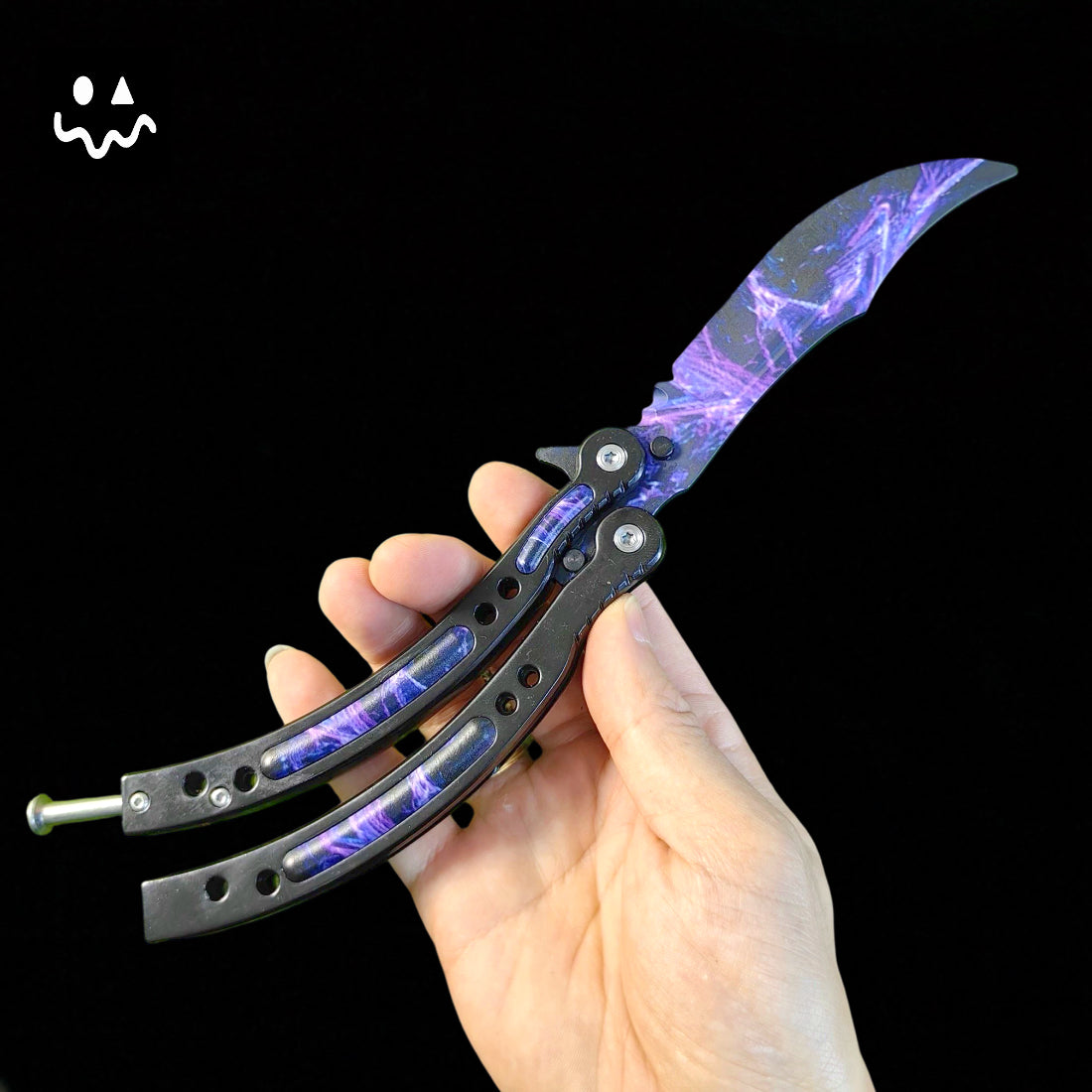 CS Balisong Blunt Blade Trainer Metal Replica Collection