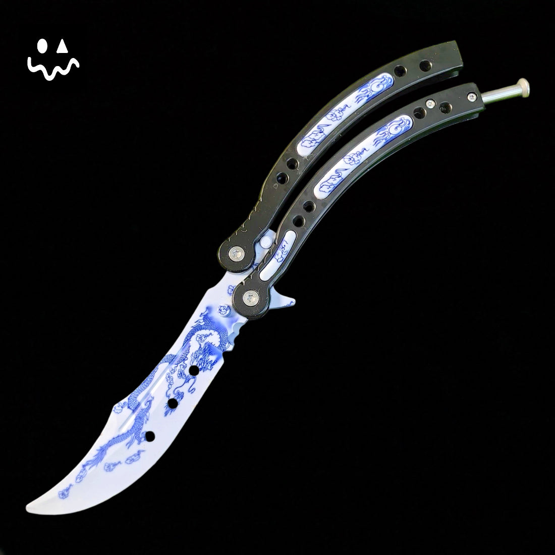 CS Balisong Blunt Blade Trainer Metal Replica Collection