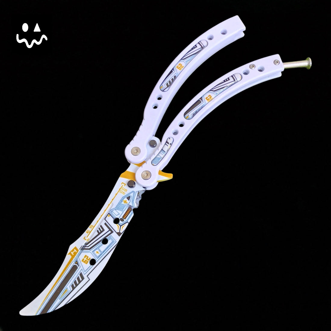 CS Balisong Blunt Blade Trainer Metal Replica Collection