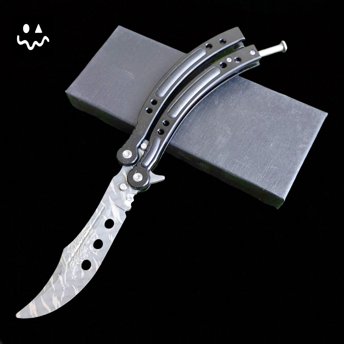 CS Balisong Blunt Blade Trainer Metal Replica Collection