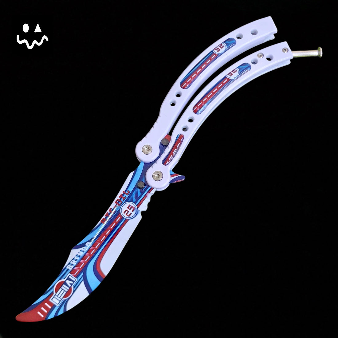 CS Balisong Blunt Blade Trainer Metal Replica Collection