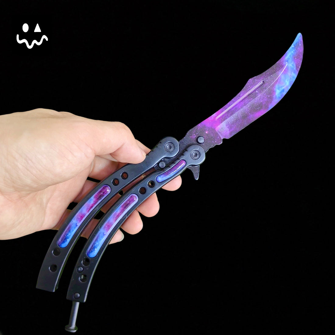 CS Balisong Blunt Blade Trainer Metal Replica Collection