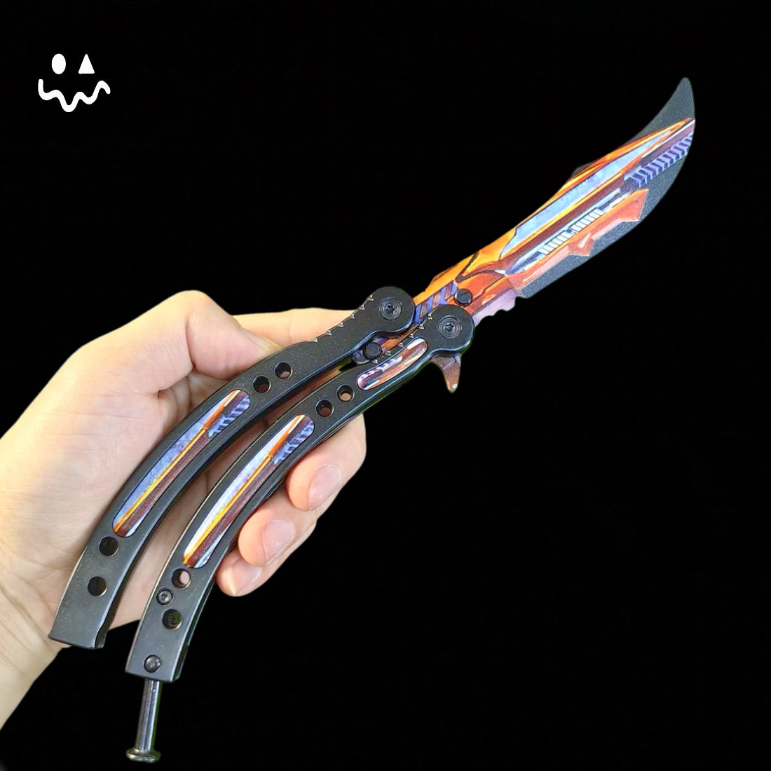 CS Balisong Blunt Blade Trainer Metal Replica Collection