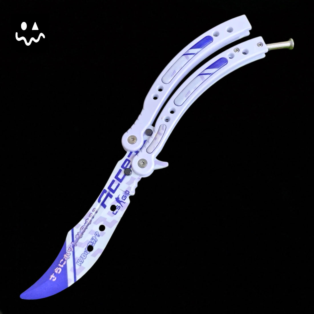CS Balisong Blunt Blade Trainer Metal Replica Collection