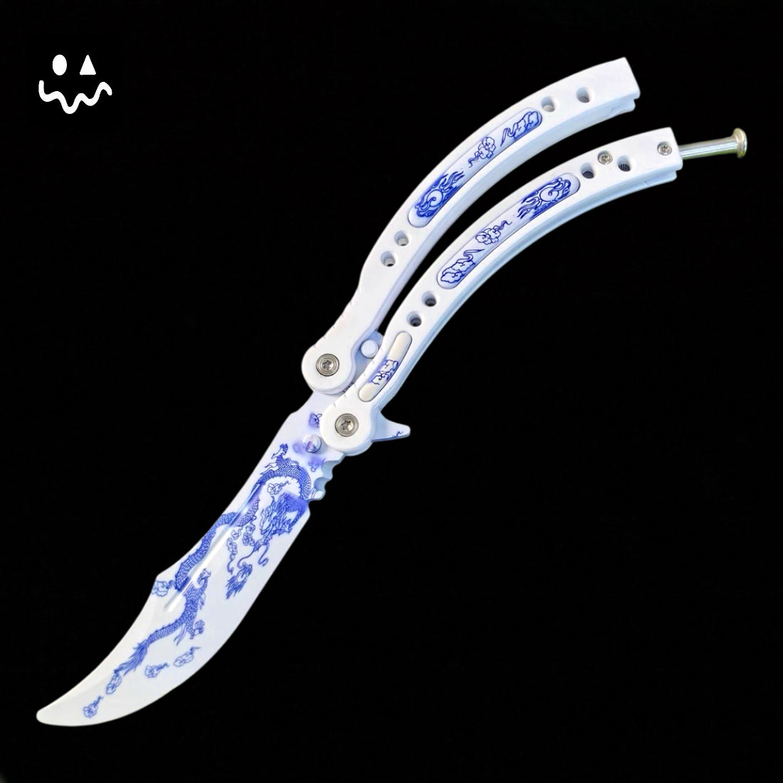 CS Balisong Blunt Blade Trainer Metal Replica Collection