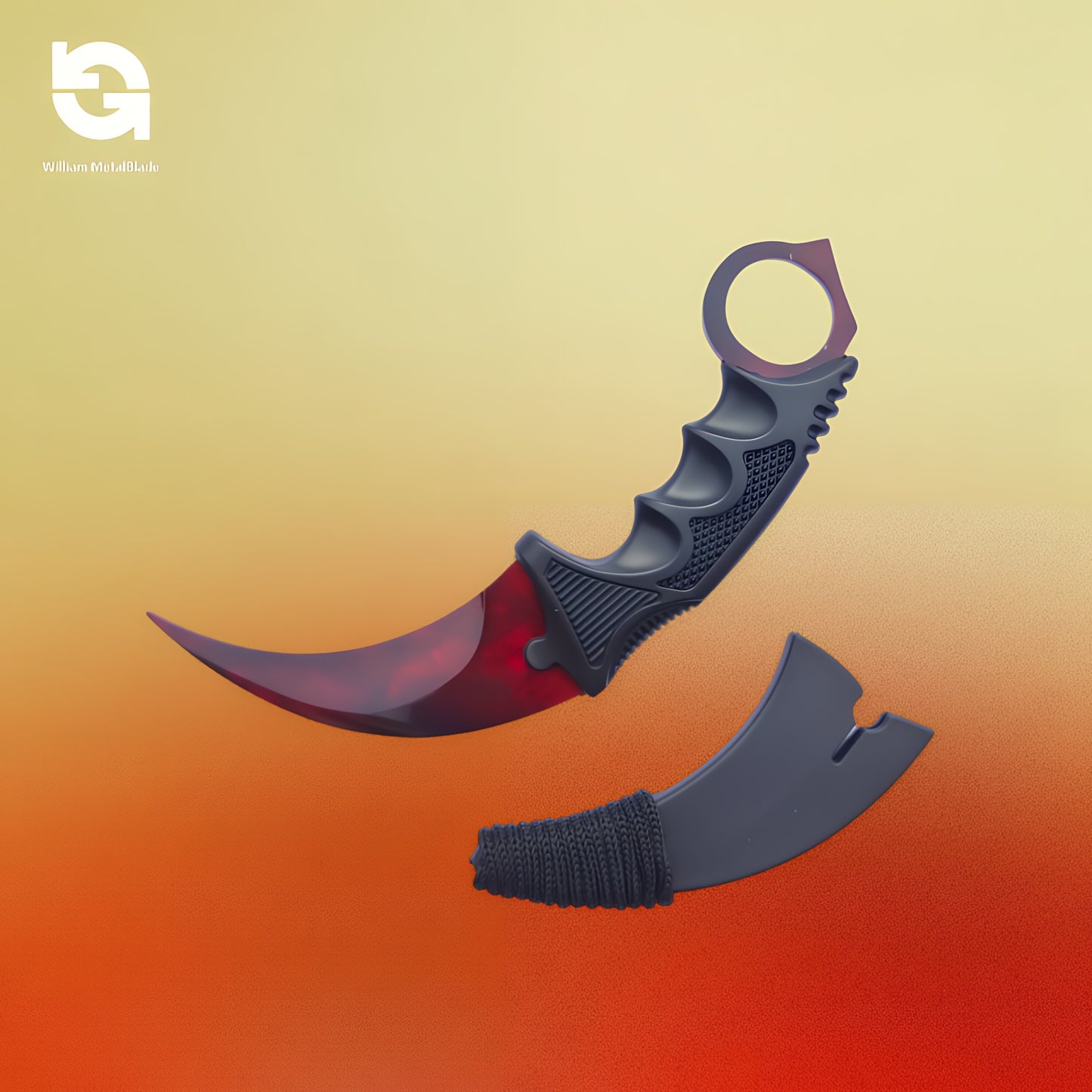 20cm/7.9'' CSGO Karambit Lore Blunt Blade Knife 30 In 1 Pack