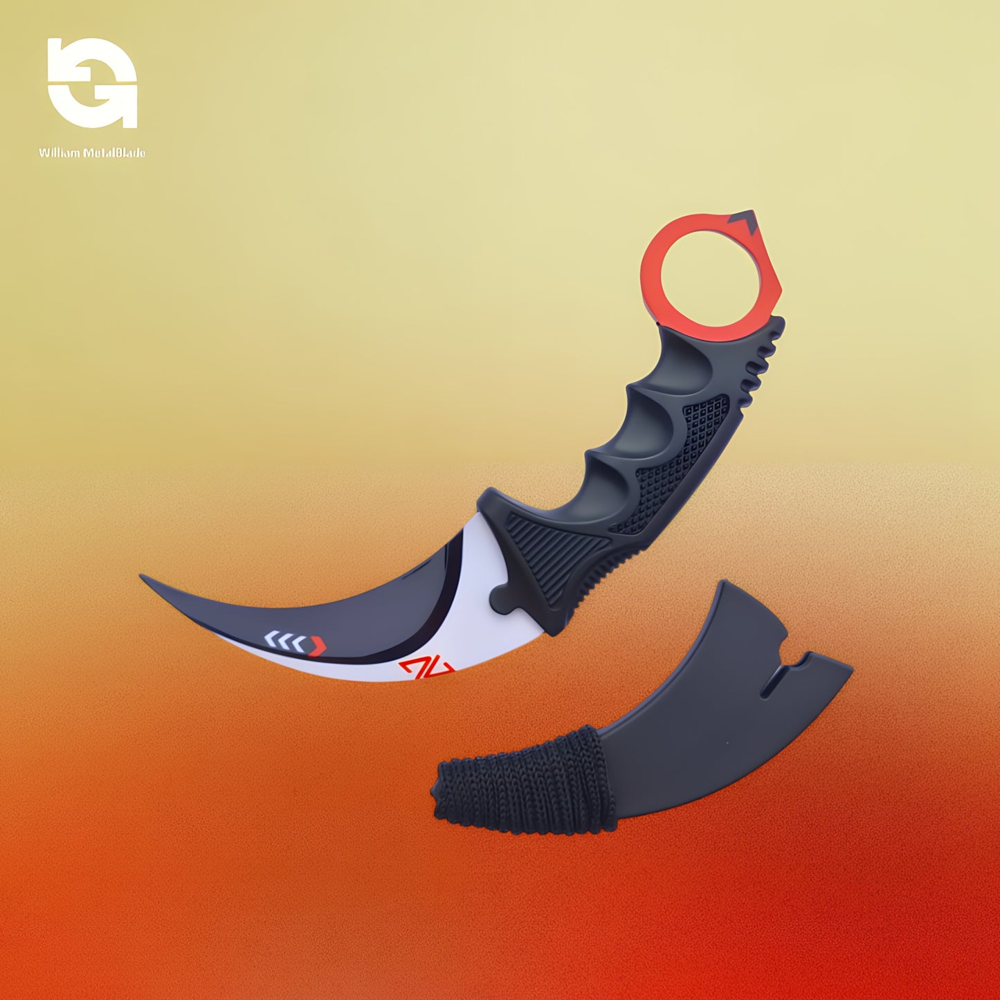 20cm/7.9'' CSGO Karambit Lore Blunt Blade Knife 30 In 1 Pack