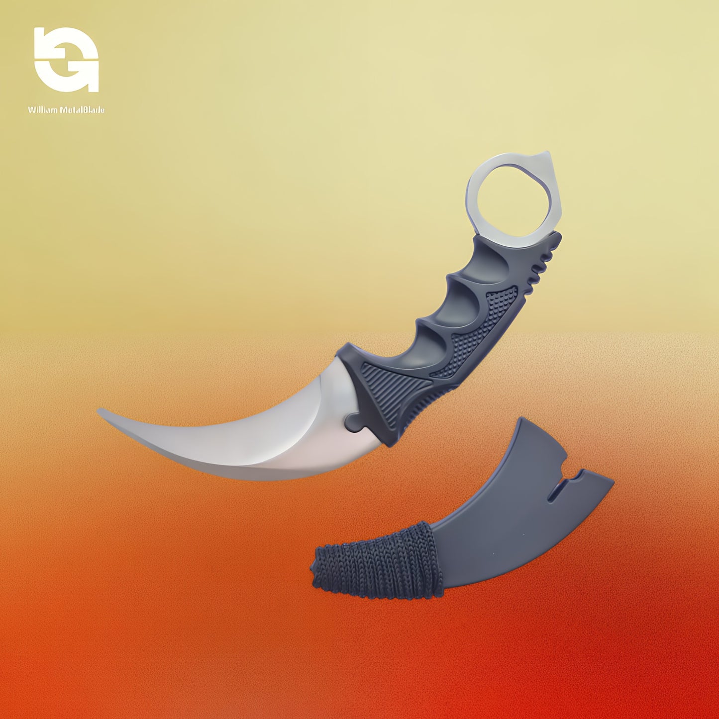 20cm/7.9'' CSGO Karambit Lore Blunt Blade Knife 30 In 1 Pack