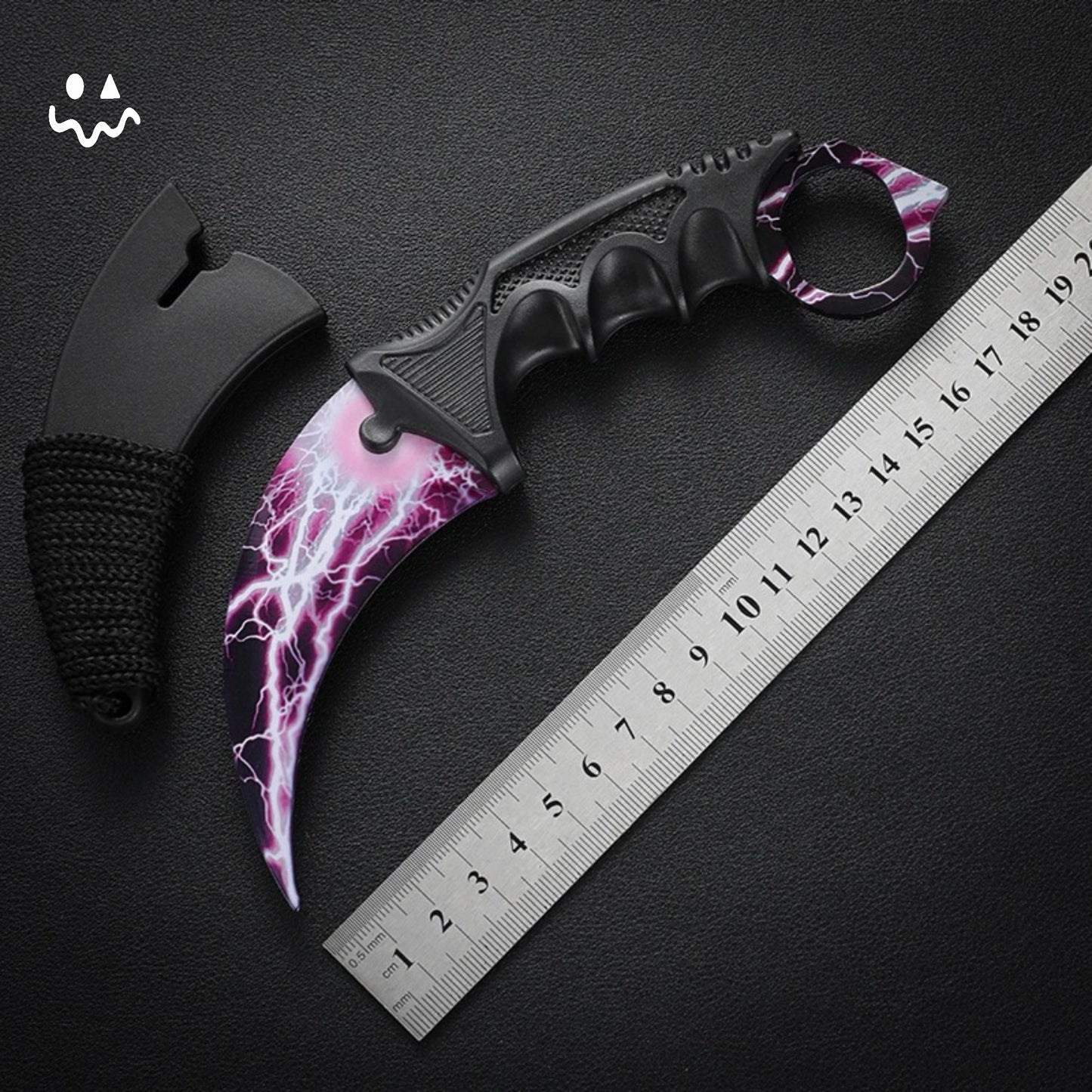 20cm/7.9'' CSGO Karambit Lore Blunt Blade Knife