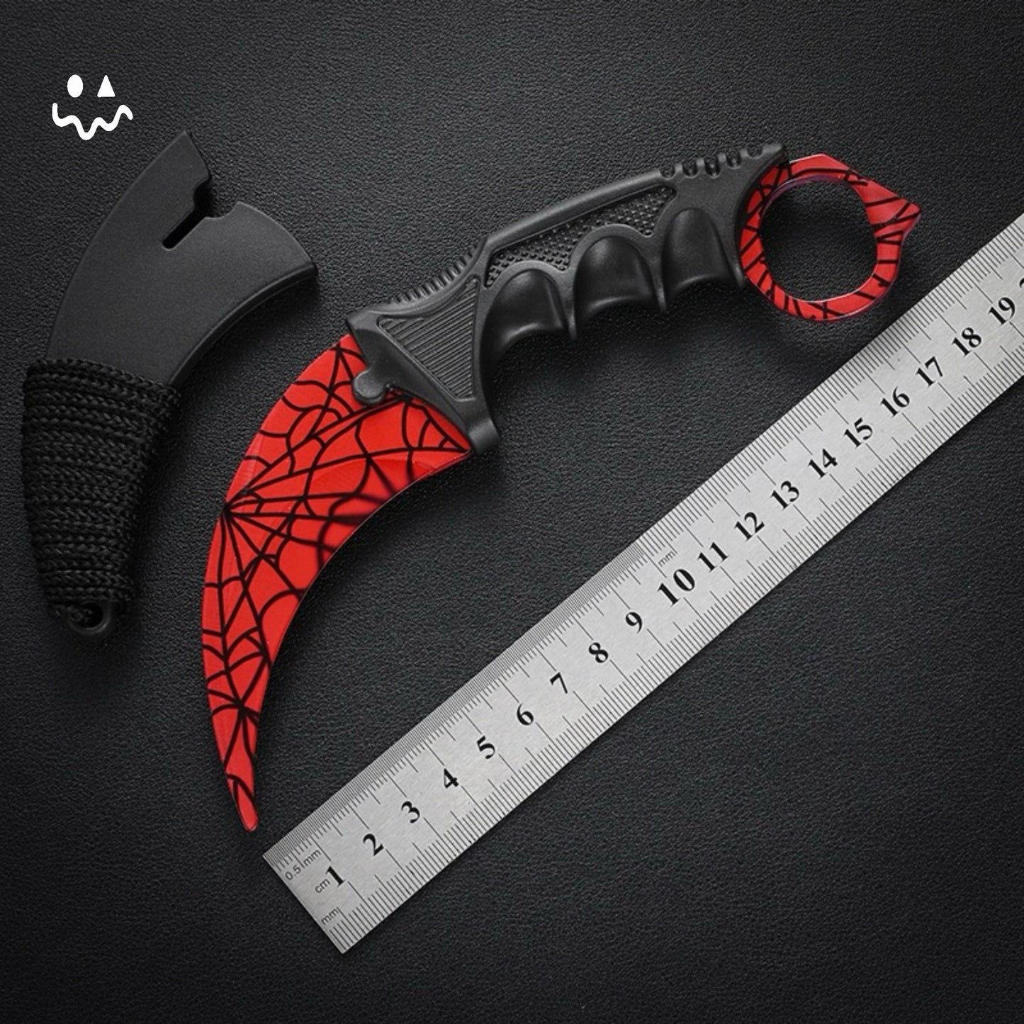 20cm/7.9'' CSGO Karambit Lore Blunt Blade Knife