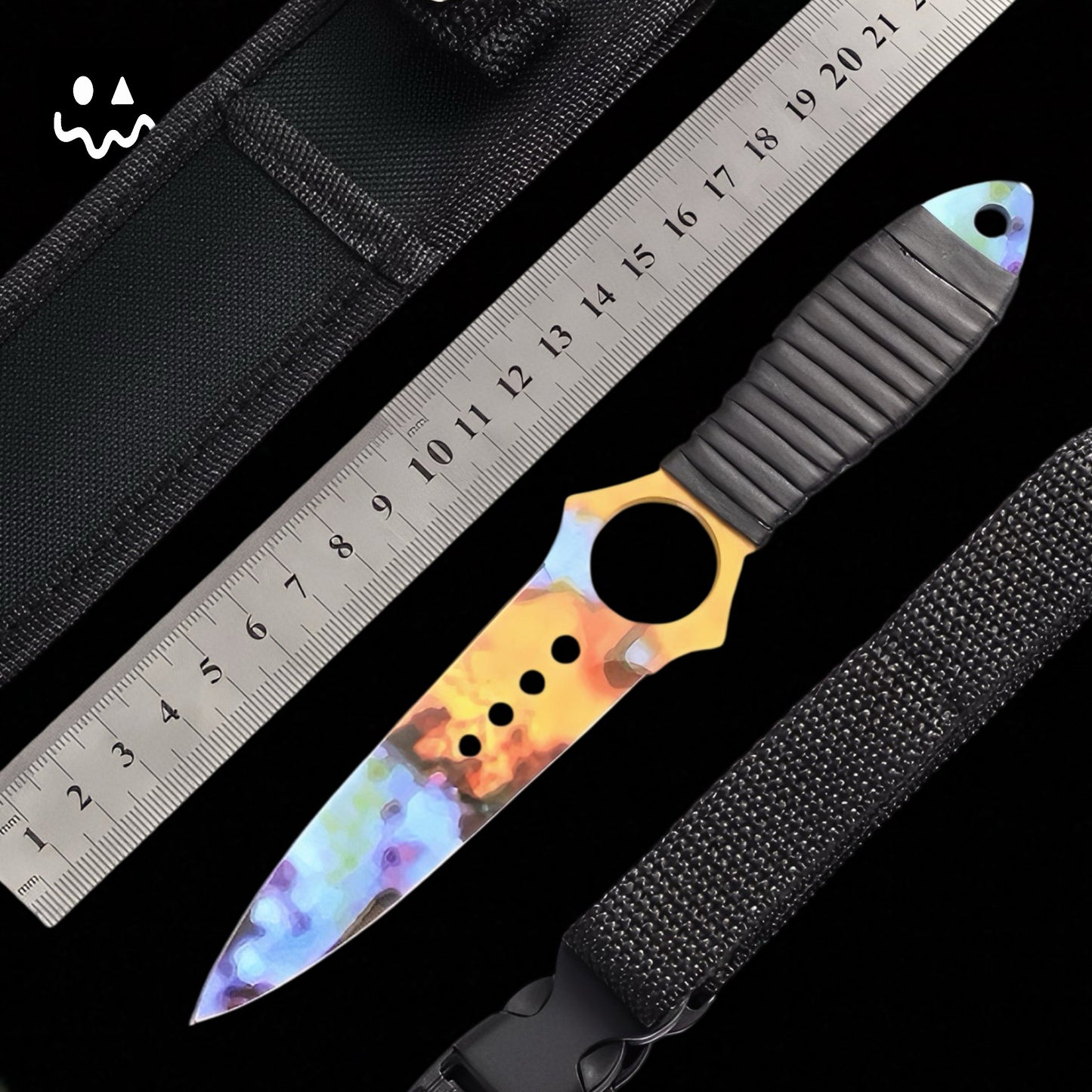 21cm/8.2'' CSGO Sharp Kunai Knife Sharp Blade