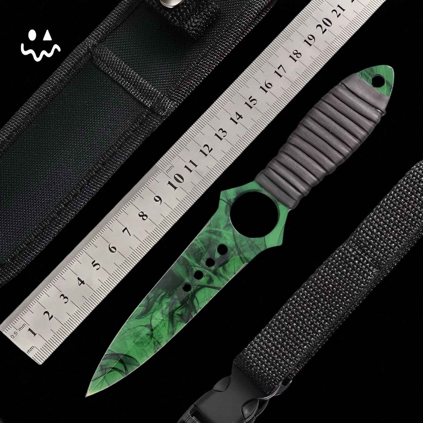 21cm/8.2'' CSGO Sharp Kunai Knife Sharp Blade