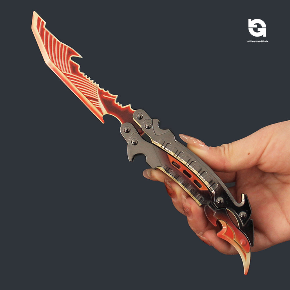 22CM/8.6" COD Legendary Butterfly Knife Trailer