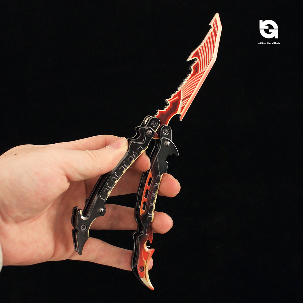 22CM/8.6" COD Legendary Butterfly Knife Trailer