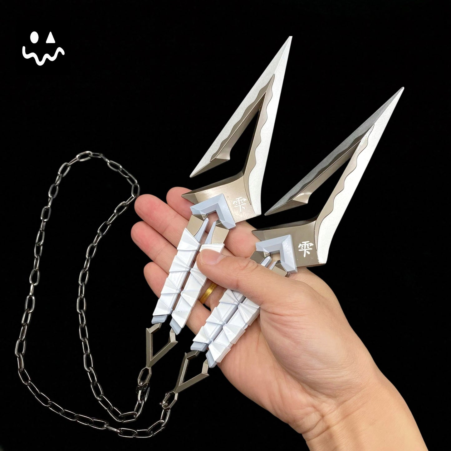 22CM/8.6" Metal Kuronami no Yaiba Life Size Replica In Real Life