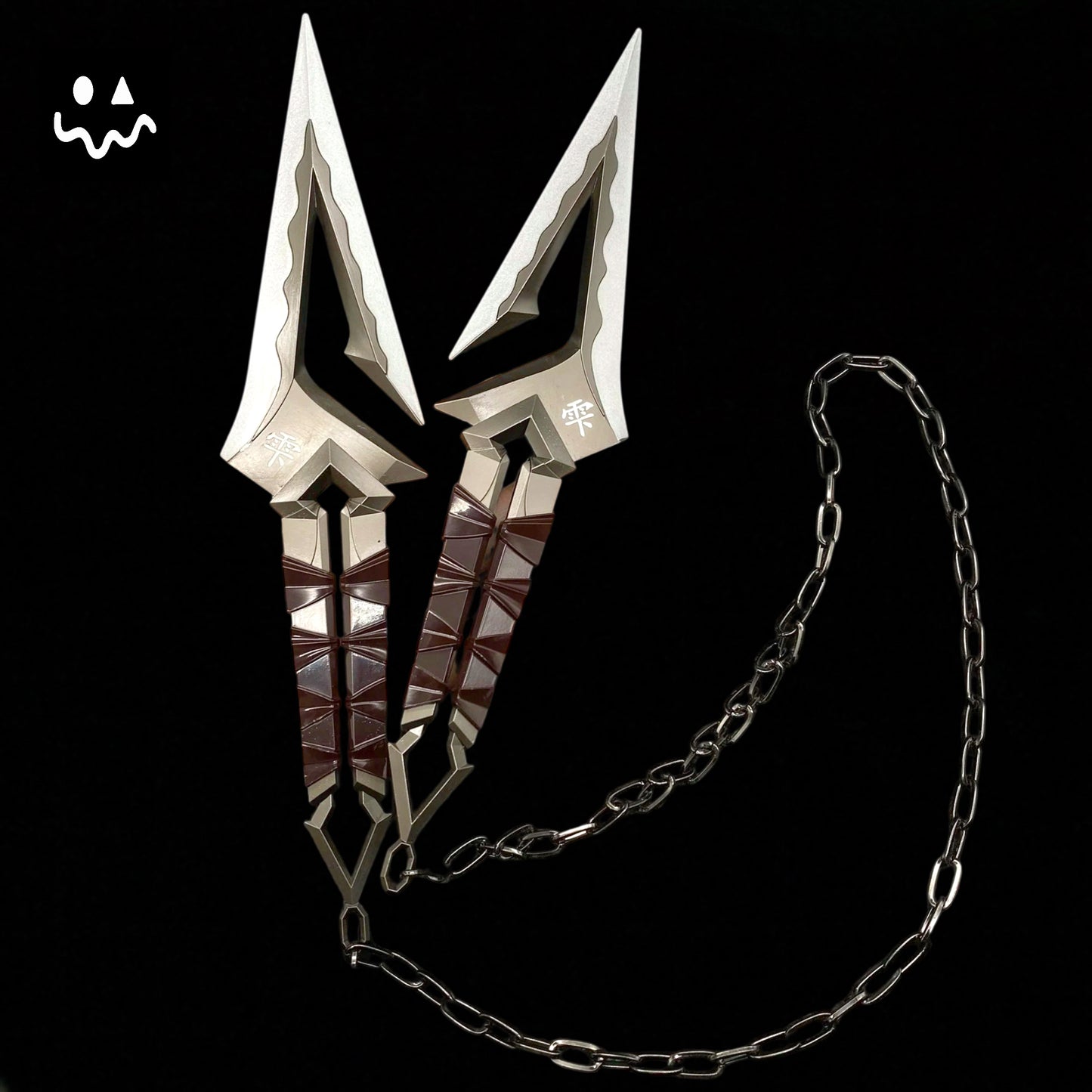 22CM/8.6" Metal Kuronami no Yaiba Life Size Replica In Real Life