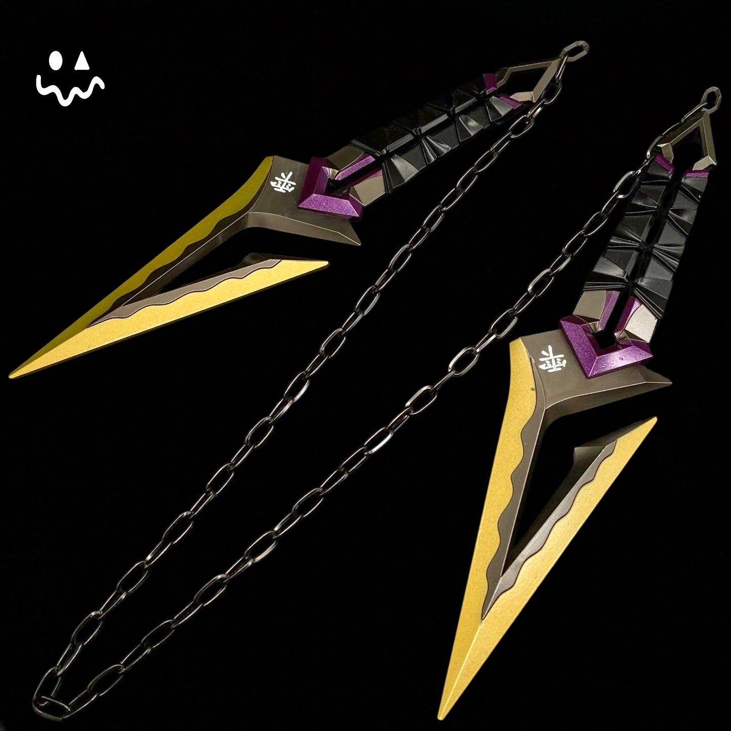 22CM/8.6" Metal Kuronami no Yaiba Life Size Replica In Real Life