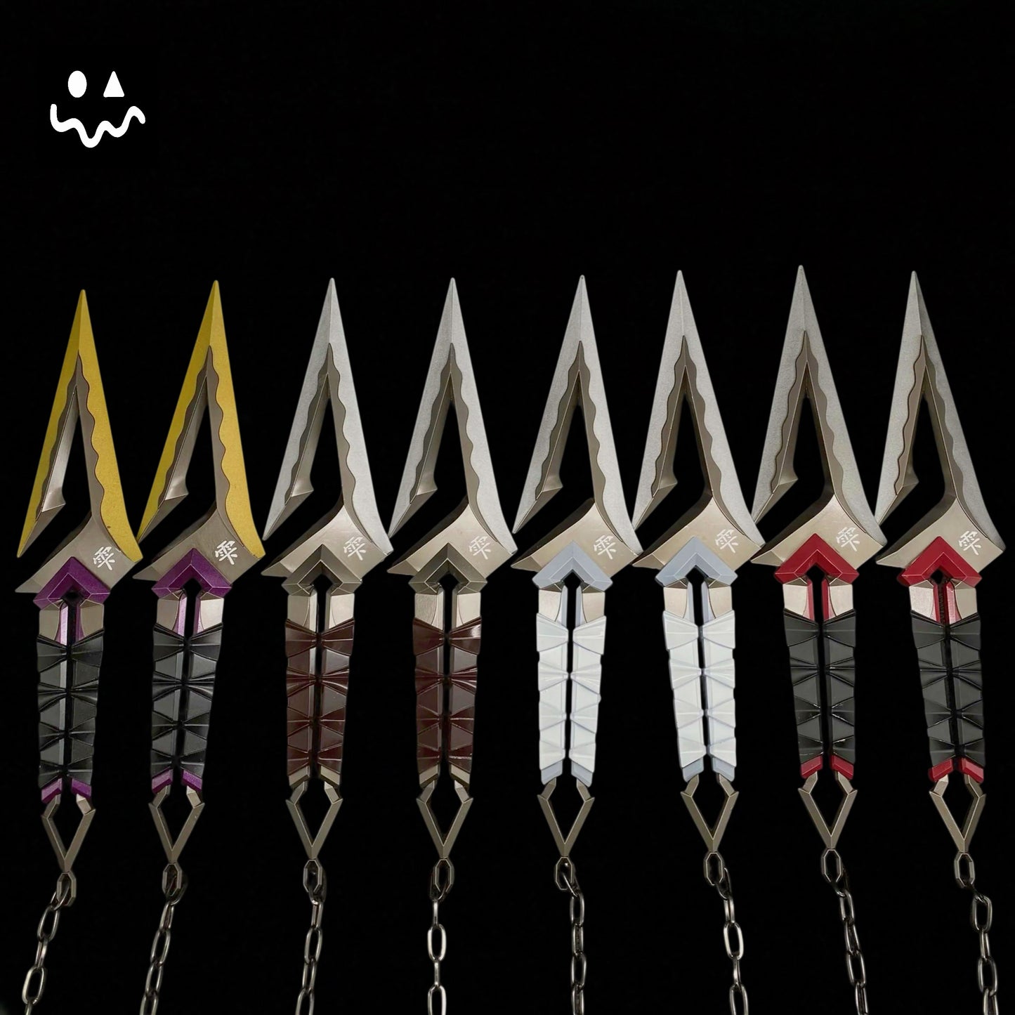 22CM/8.6" Metal Kuronami no Yaiba Life Size Replica In Real Life