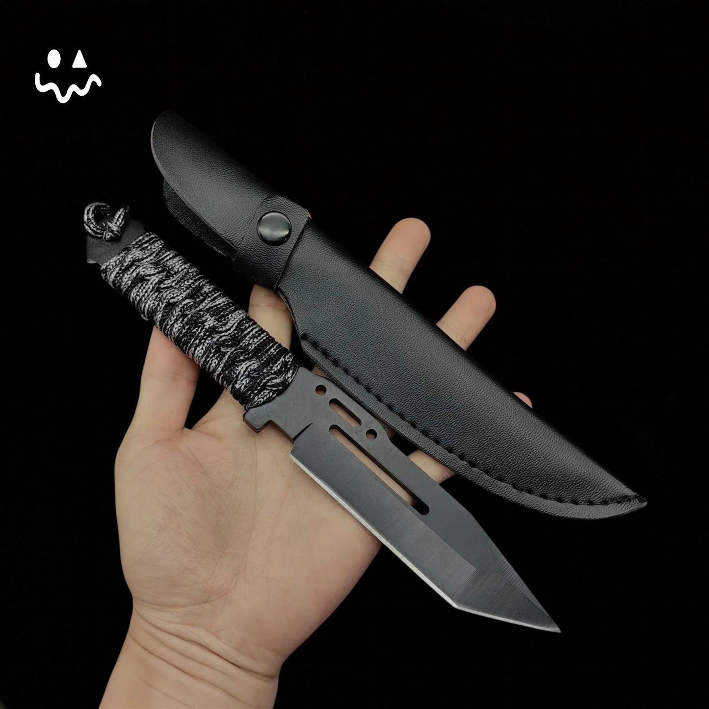 22cm/8.66'' CSGO High-quality Paracord Knife Steel Sharp Replica