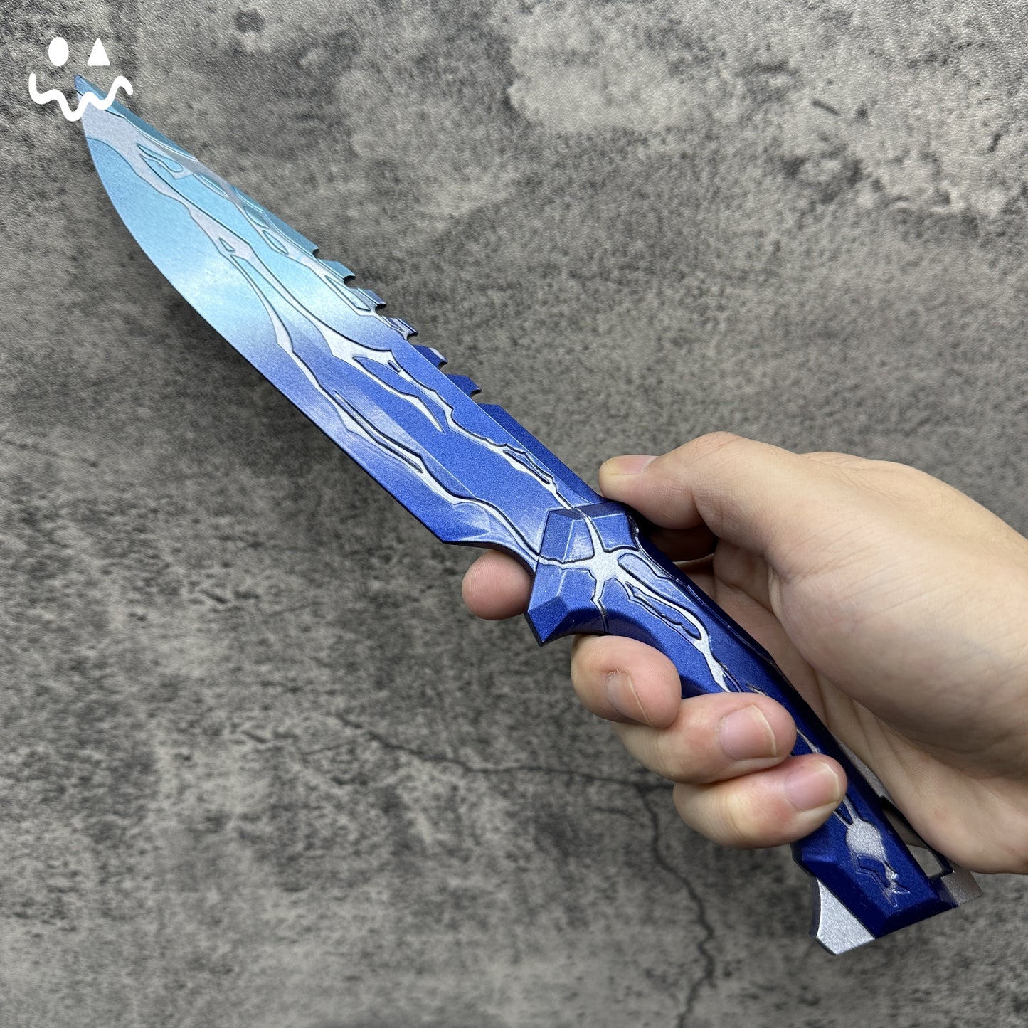 24CM/9.5 Metal Smite Knife Balisong Blunt Blade Butterfly Trainer