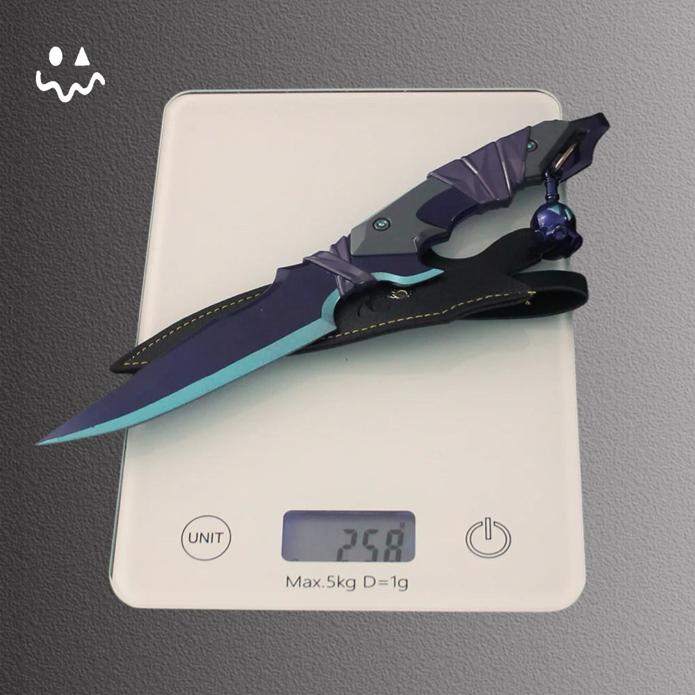 25CM/10.6" VAL GO! Vol. 3 Dagger With Octopus Pendant Metal Replica