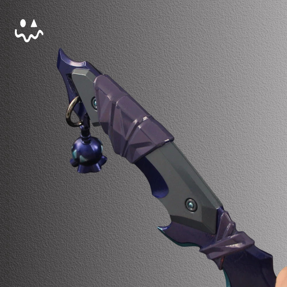 25CM/10.6" VAL GO! Vol. 3 Dagger With Octopus Pendant Metal Replica