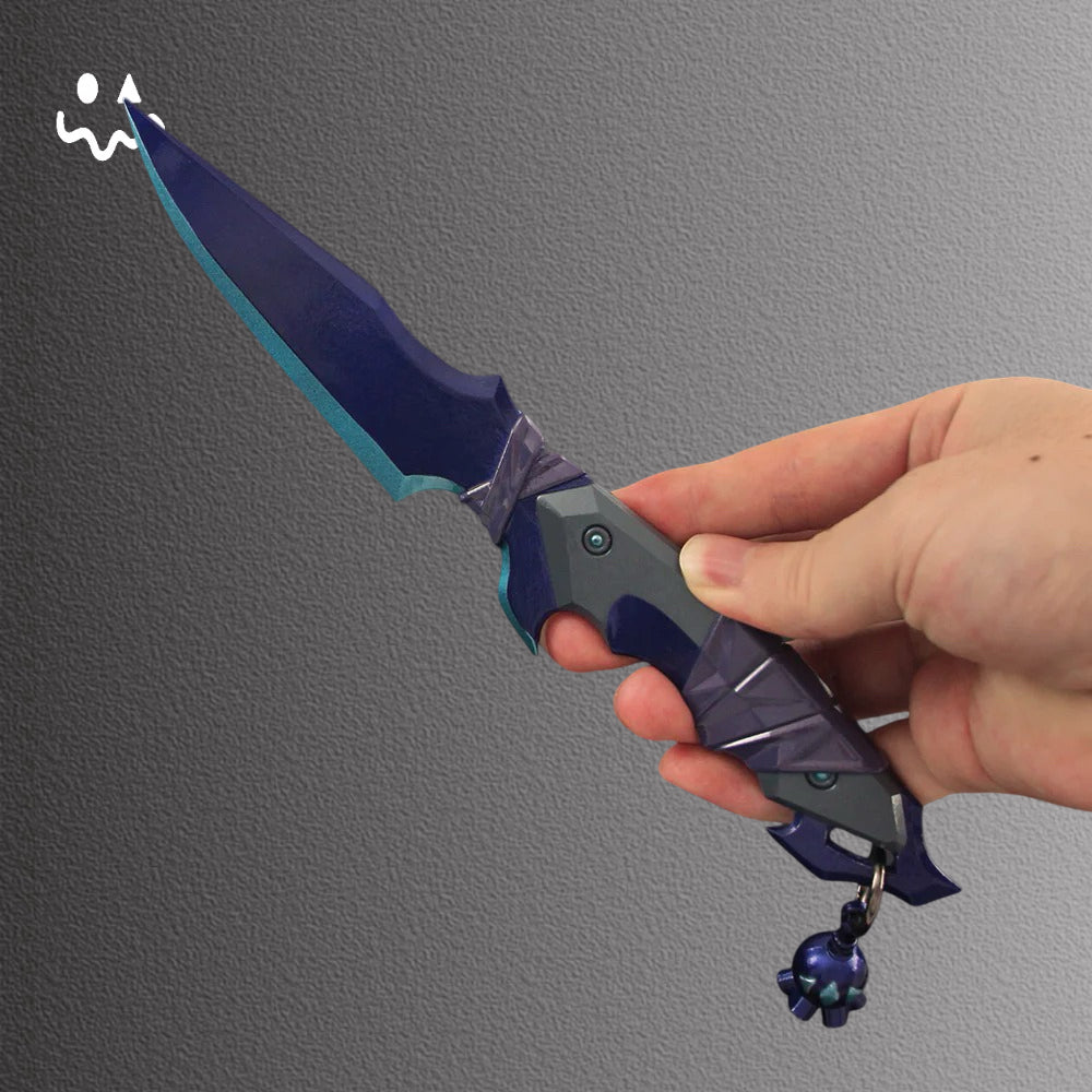 25CM/10.6" VAL GO! Vol. 3 Dagger With Octopus Pendant Metal Replica