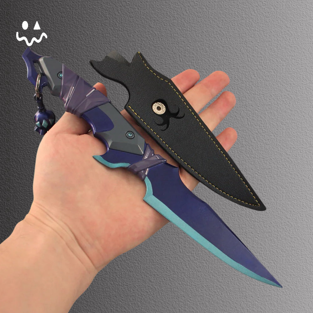 25CM/10.6" VAL GO! Vol. 3 Dagger With Octopus Pendant Metal Replica