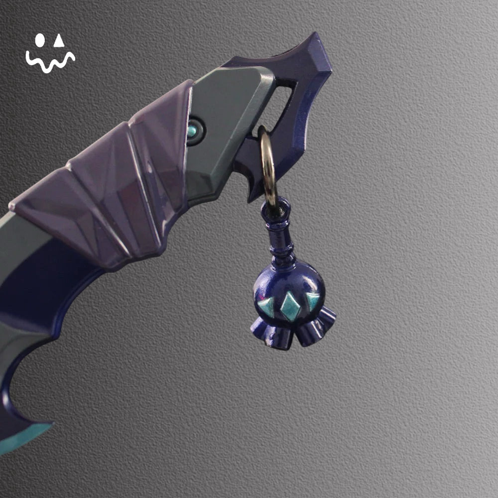 25CM/10.6" VAL GO! Vol. 3 Dagger With Octopus Pendant Metal Replica