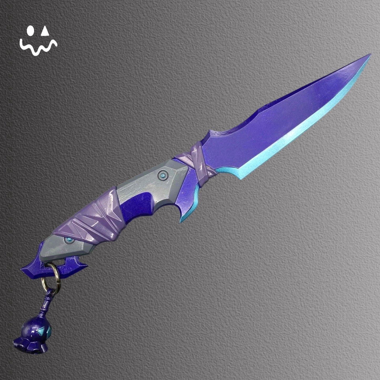 25CM/10.6" VAL GO! Vol. 3 Dagger With Octopus Pendant Metal Replica