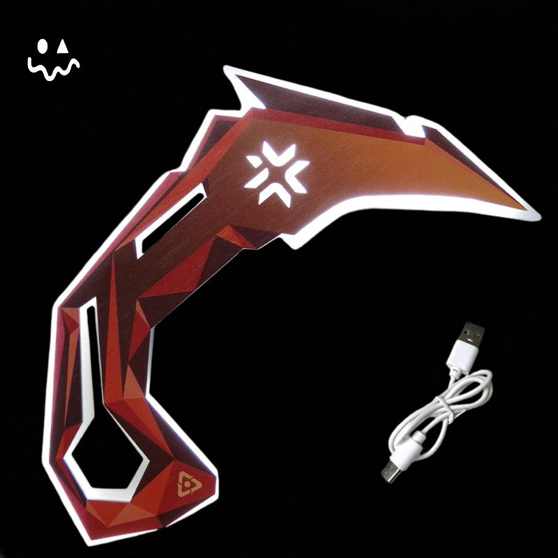 25CM/9.8" VCT Acrylic Karambit Night Lamp Replica 5 Colors