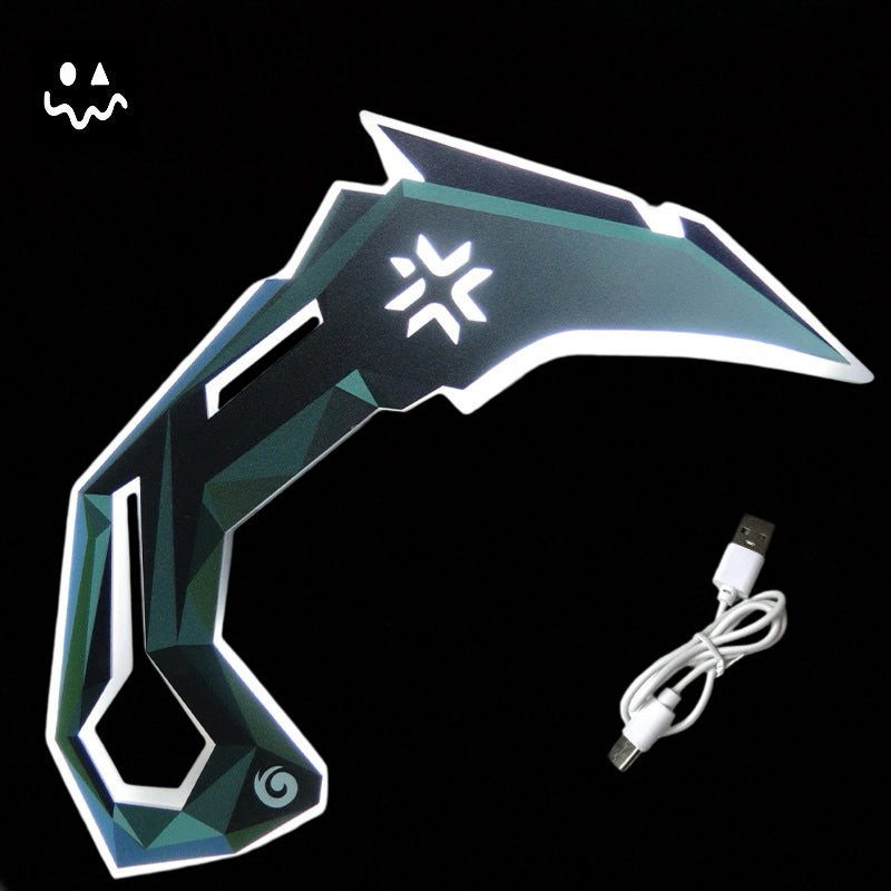 25CM/9.8" VCT Acrylic Karambit Night Lamp Replica 5 Colors