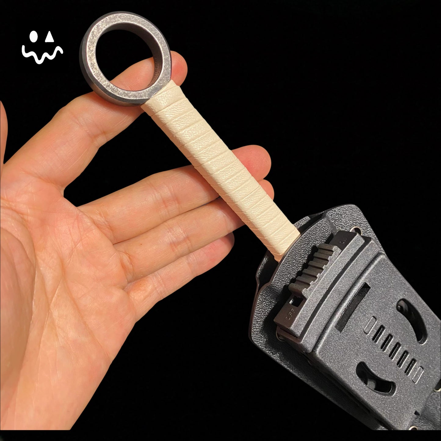 25CM/9.9" Dark Thorn CR12MOV Steel Outdoor Tool Kunai