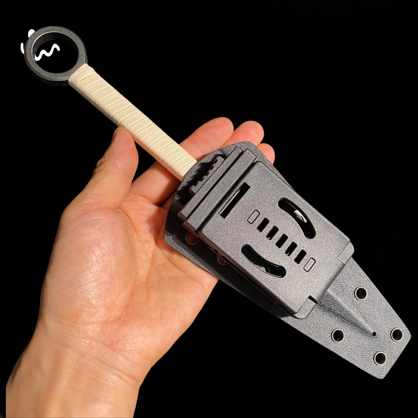 25CM/9.9" Dark Thorn CR12MOV Steel Outdoor Tool Kunai